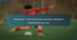 Neymar Jr.: Internationale rekorder, bidrag til Copa América, arv