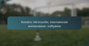 Romário: VM-triumfer, internationale anerkendelser, indflydelse